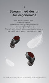Touch-Screen Wireless Stereo Bluetooth Earphone New Upgrade 5.0 Chip ES02
